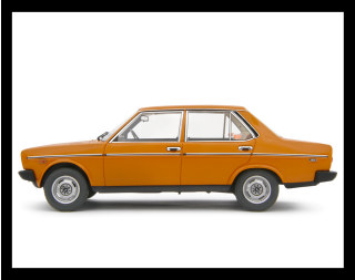 Fiat 131 1600 Mirafiori Special 1974 Arancione - Orange Laudoracing 1:18 Resinemodell (Türen, Motorhaube... nicht zu öffnen!)